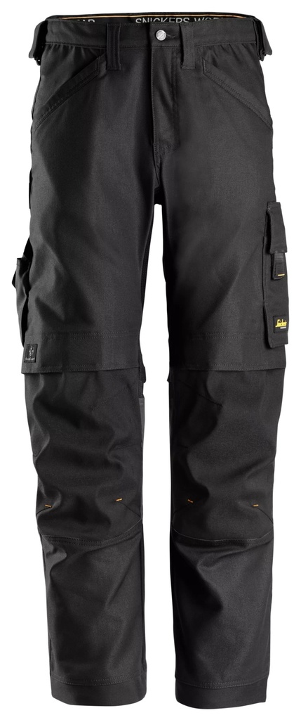 Snickers 6324 – AllroundWork, Pantalon de travail en tissu extensible, Canvas+