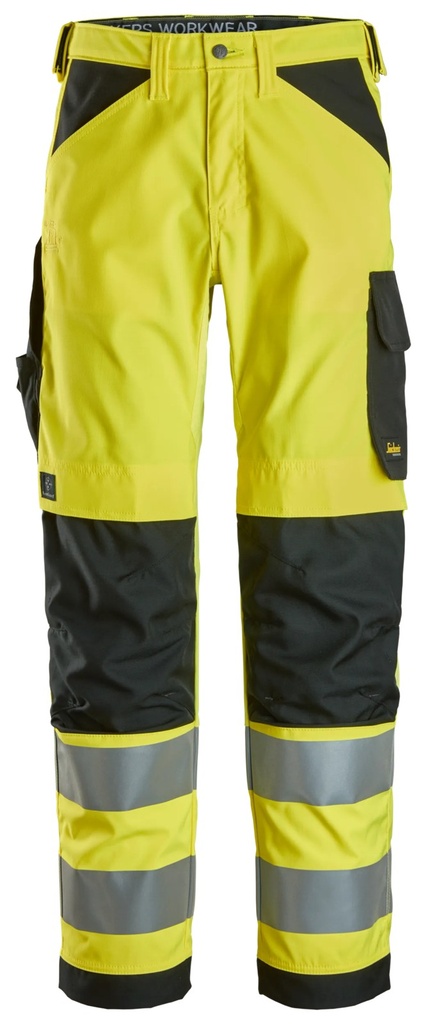 Snickers 6338 – Pantalon haute visibilité, Classe 2
