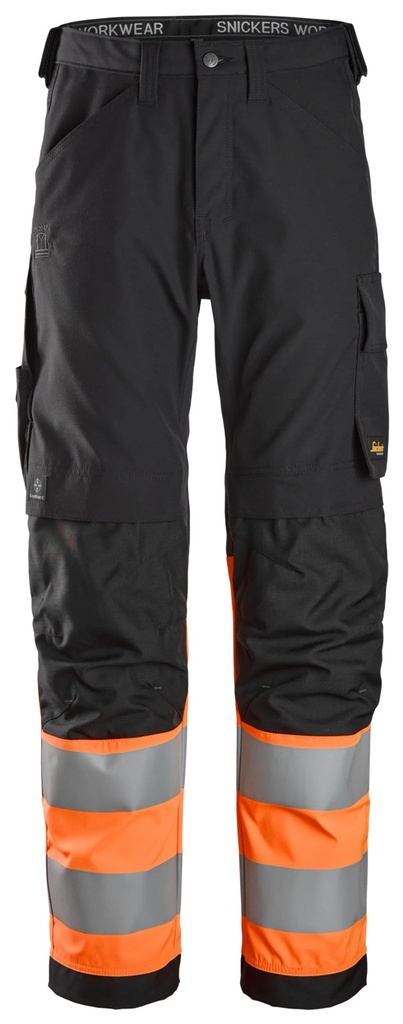 [63390455044] Snickers 6339 – Pantalon haute visibilité, Classe 1 (0455, 44)