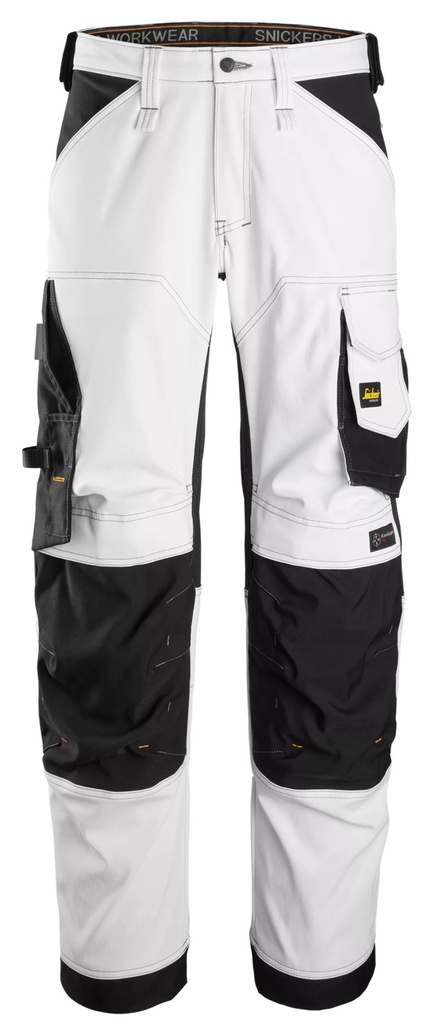 Snickers 6351 – AllroundWork, Pantalon en tissu extensible, coupe large