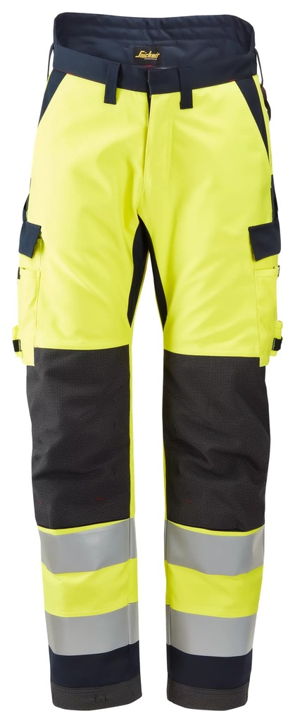 [66636695044] Snickers 6663 – ProtecWork, Pantalon isolé haute visibilité, Classe 2 (44)