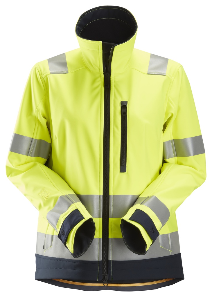 Snickers 1237-  Veste Softshell pour femme, H.V, cl.2/3