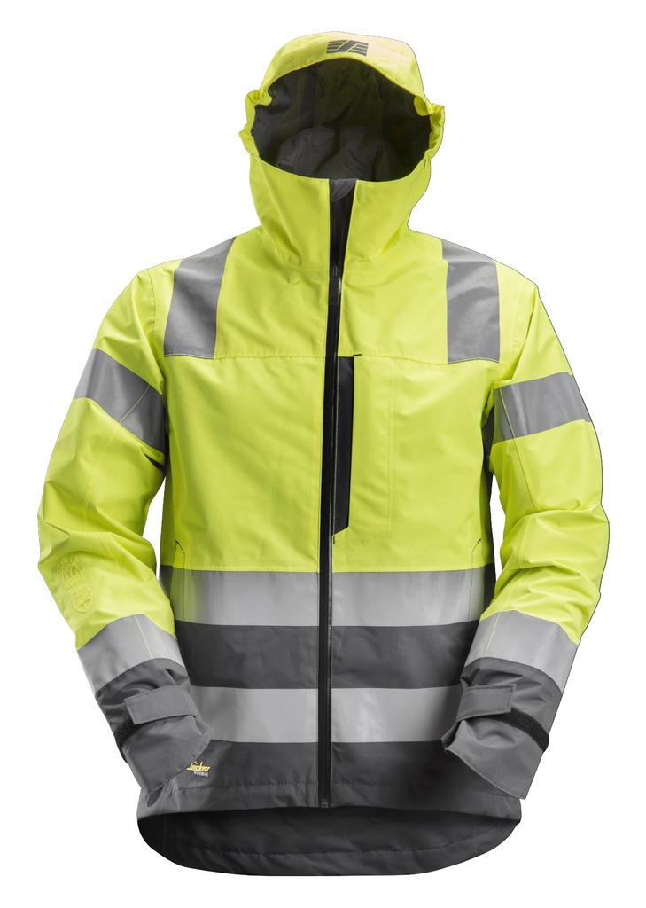 Snickers 1330-  Veste imperméable Softshell, H.V, Classe 3
