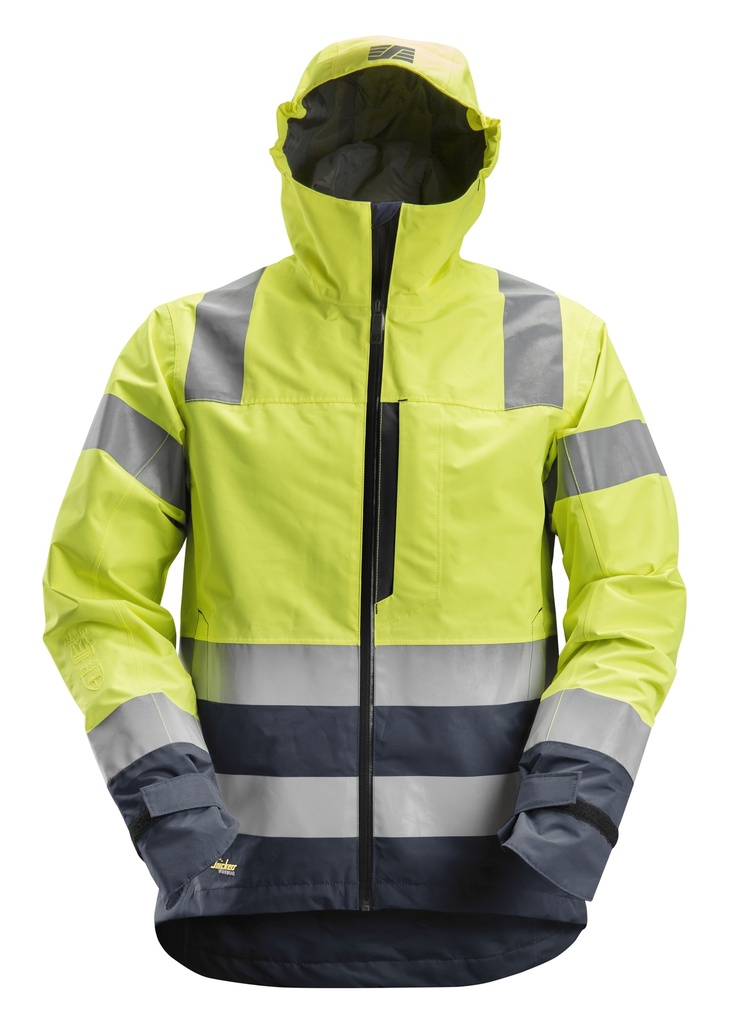 Snickers 1330-  Veste imperméable Softshell, H.V, Classe 3