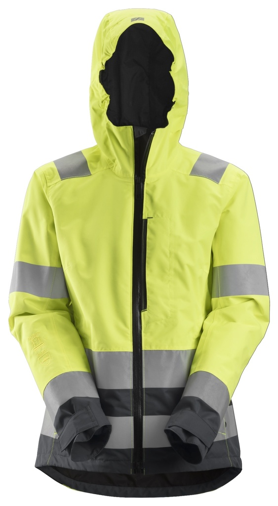 Snickers 1347-  Veste imperméable pour femme en Shell, H.V, cl.2/3