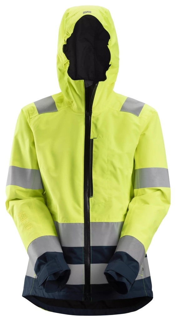 Snickers 1347-  Veste imperméable pour femme en Shell, H.V, cl.2/3