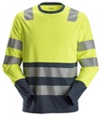 Snickers 2433- AW, T-SHIRT HV ML CL2