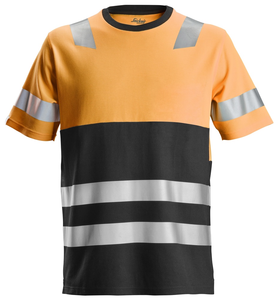 Snickers 2534-  T- shirt-  haute visibilité-  Classe 1