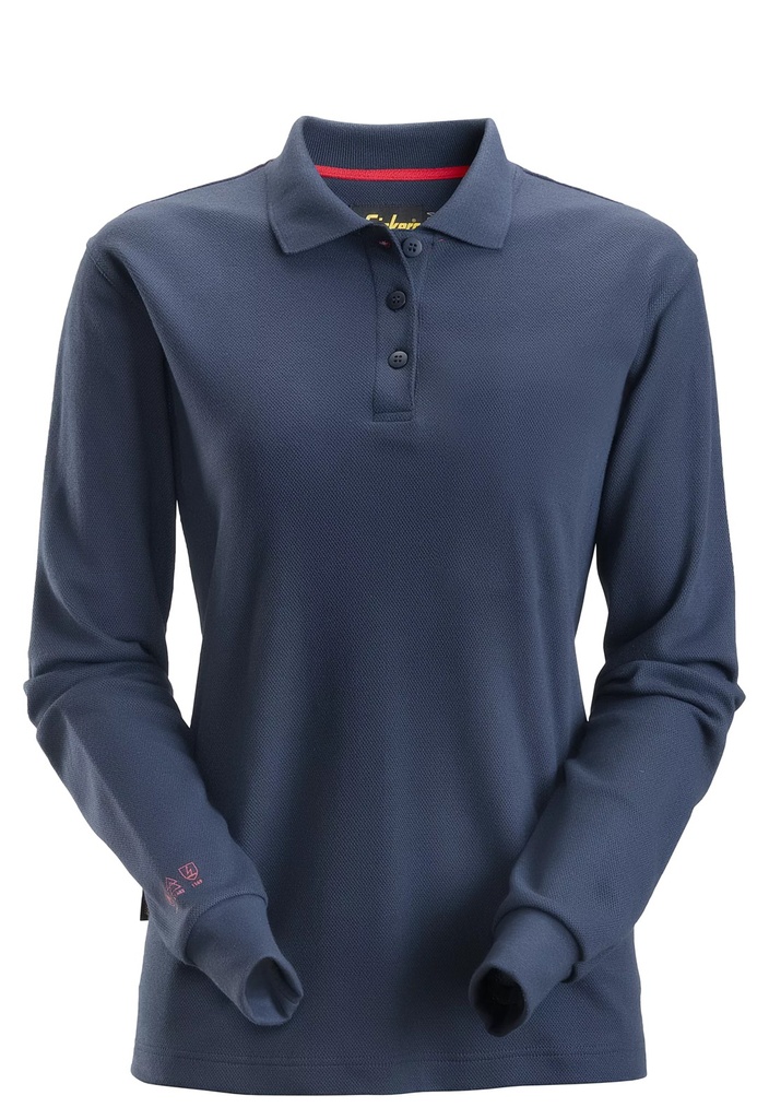 [26679500003] Snickers 2667- PW, POLO ML FEMME (XS)