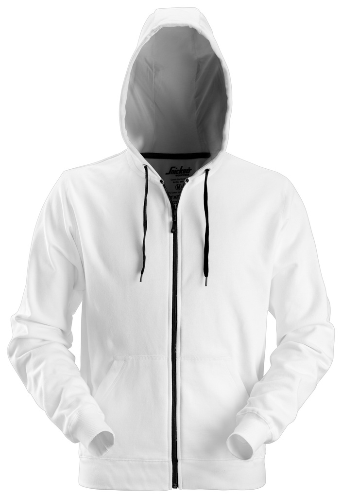 Snickers 2801- SWEAT ZIP. CAPUCHE PEINT.