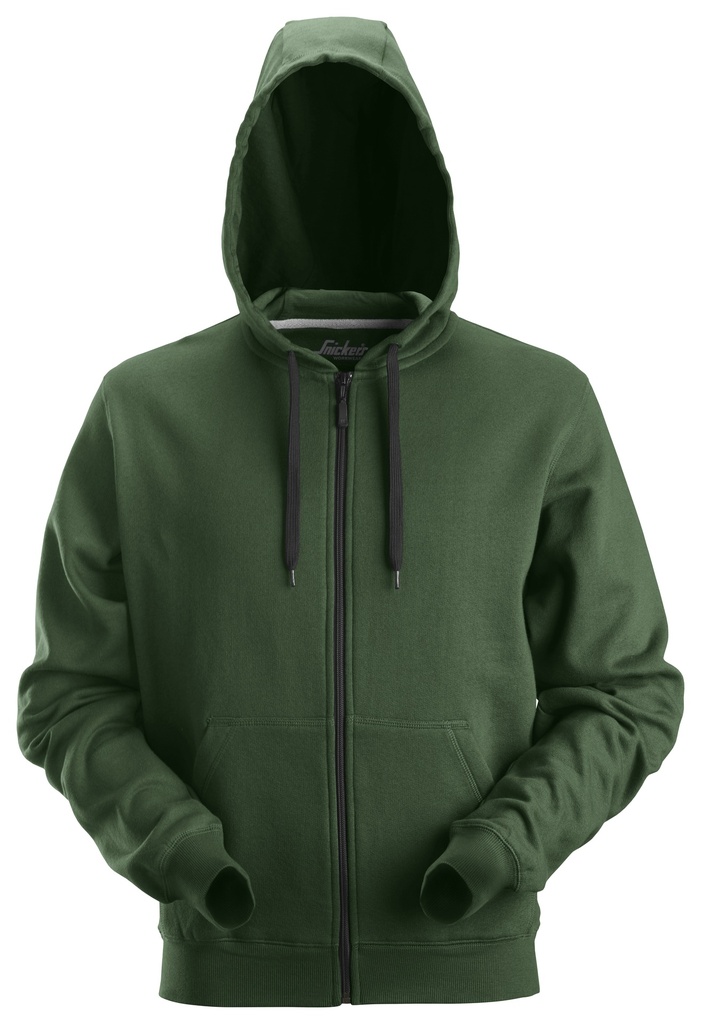 Snickers 2801- SWEAT ZIP. CAPUCHE PEINT.