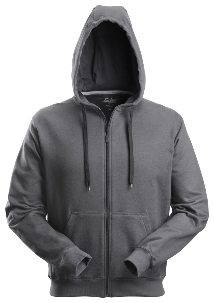 Snickers 2801- SWEAT ZIP. CAPUCHE PEINT.