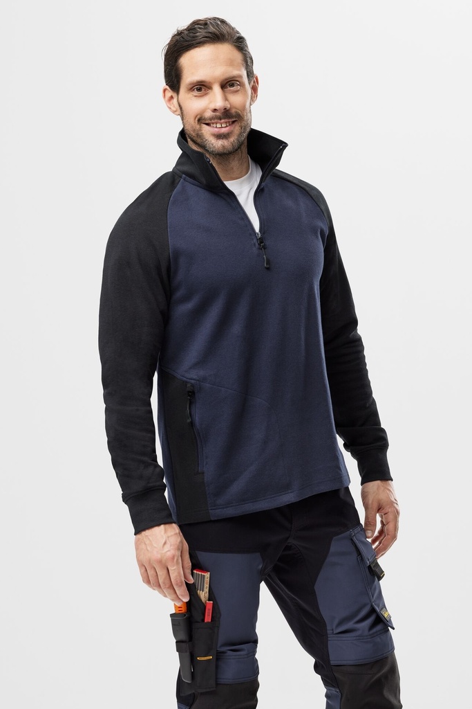 Snickers 2841- SWEATSHIRT  HZ BICOLORE