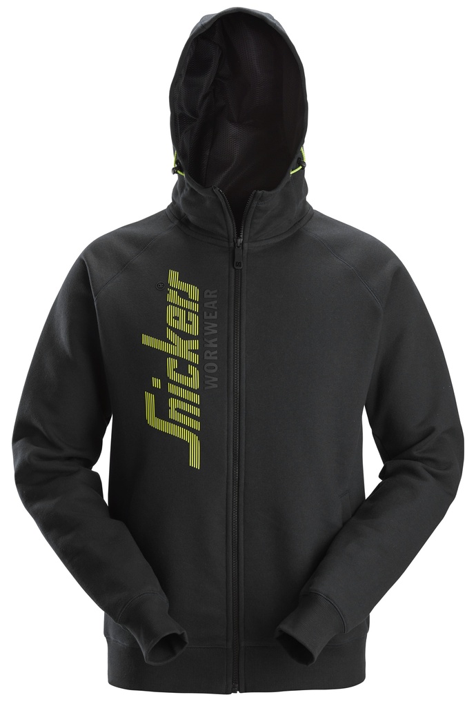 [28460400003] Snickers 2846- LOGO FULL-ZIP HOODIE (0400, XS)