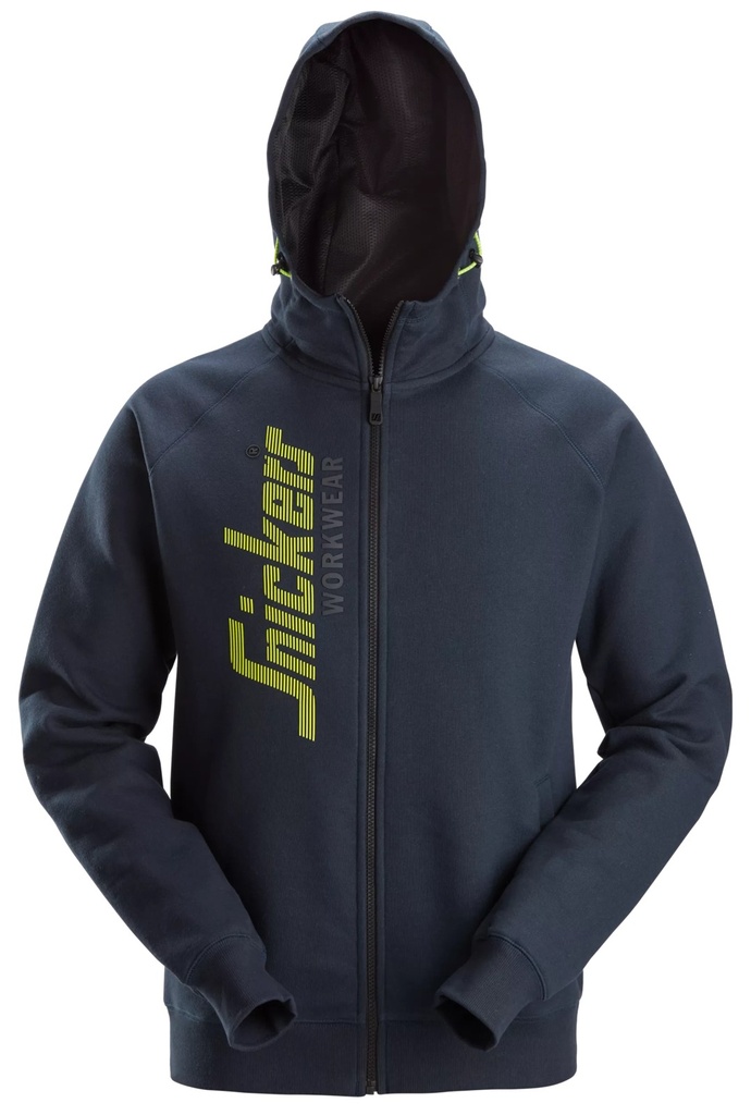 Snickers 2846- LOGO FULL-ZIP HOODIE