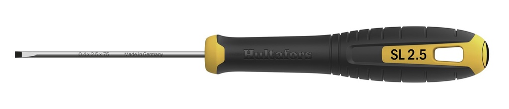 [440035] H0550 — Tournevis à fente Hultafors (SL 0,4x2,5x75 — 440035)