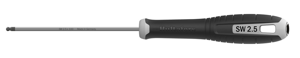 [442055] H0554 — Tournevis à bille hexagonale Hultafors (SW 2,5 x 100 — 442055)
