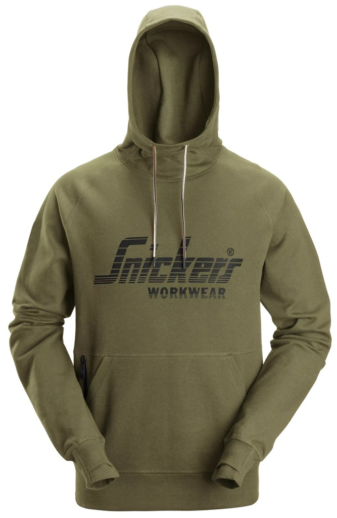 Snickers 2894- Sweat-shirt à capuche avec logo