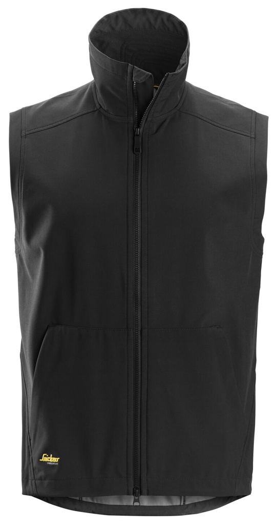 [45050400003] Snickers 4505 – AllroundWork, Gilet Softshell coupe-vent (0400, XS)