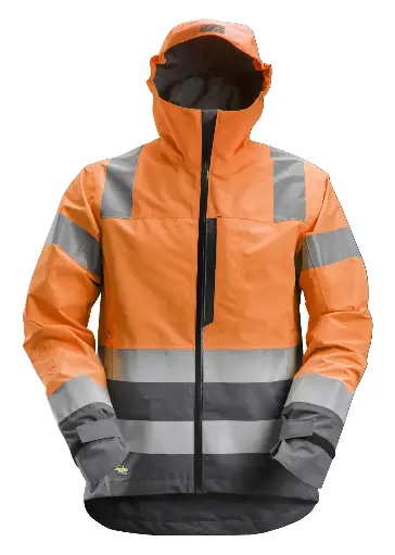 [1330] Snickers AllroundWork-  Veste imperméable Softshell-  haute visibilité-  Classe 3