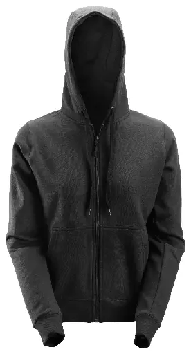 Sweat-shirt à capuche zippé pour femme