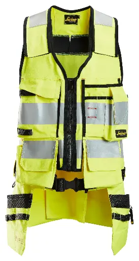 [4260] Snickers ProtecWork-  Gilet porte- outils haute visibilité-  Classe 1