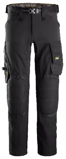 AllroundWork, Pantalon en tissu extensible avec genouillères intégrées