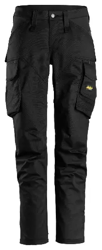 [6703] AllroundWork, Pantalon pour femme sans poches pour genouillères