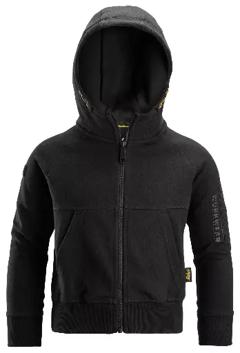 Sweat-shirt à capuche Junior avec logo et fermeture à glissière pleine longueur
