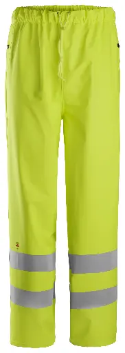 ProtecWork, pantalon de pluie en PU, classe 2, haute visibilité