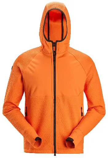 FlexiWork, Veste à capuche de couche intermédiaire avec fermeture a glissière pleine longueur